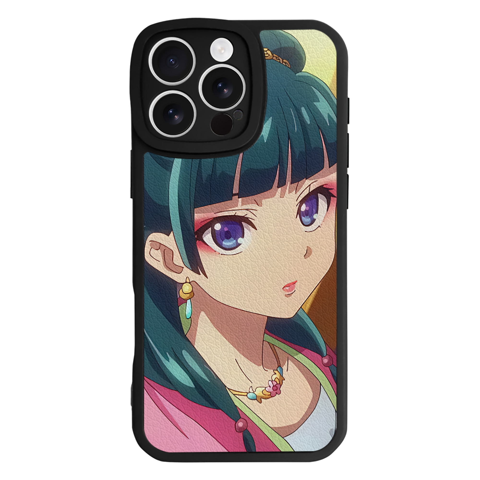 薬屋のひとりごと The Apothecary Diaries 【iPhone 16シリーズ対応】シリコンスマホケース（レザー調） 材質：シリコン